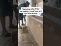 Scraping Stuck Droppings After Removing Woodshavings 🐔 | Poultry Pen Cleaning Step (Biosecurity)