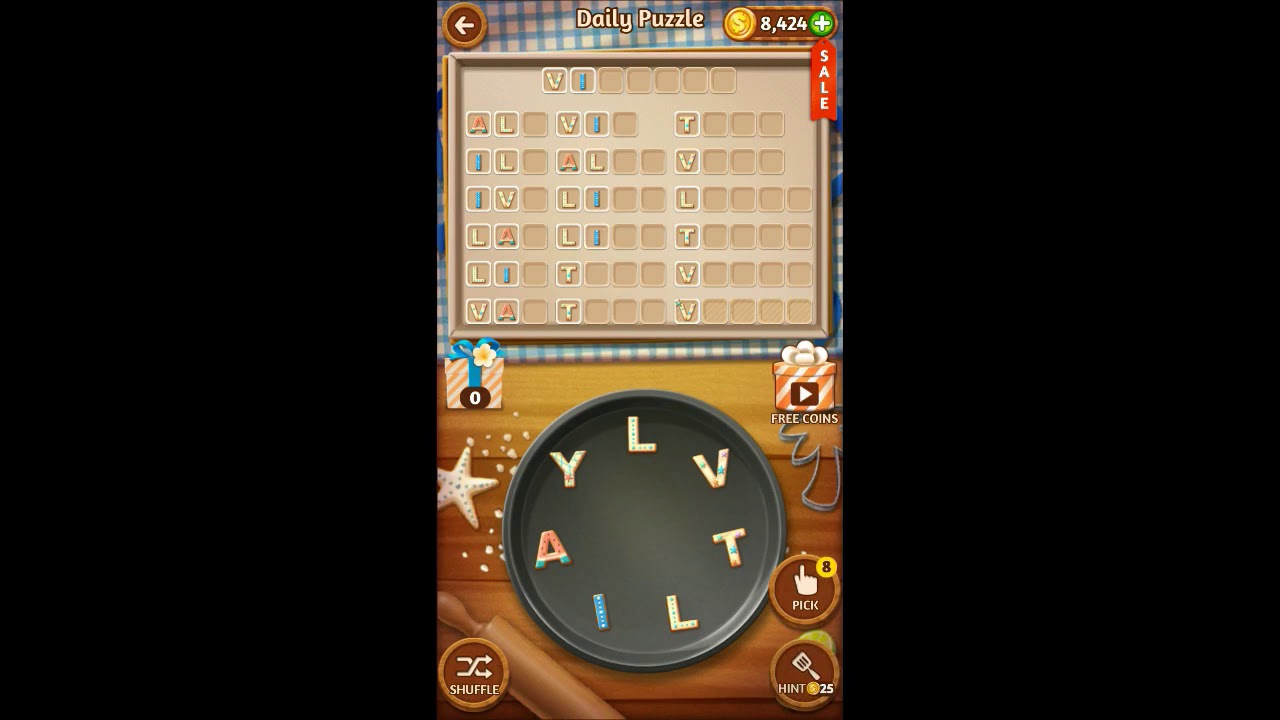 Word Cookies Daily Puzzle July 16 2019 Answers