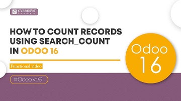 How to Count Records Using search_count in Odoo 16 | search_count() method in Odoo 16