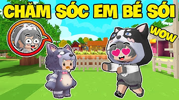 SAMMY THỬ THÁCH 24H TROLL SIRO GIẢ THÀNH EM BÉ SÓI SIÊU CUTE TRONG LÀNG HERO TEAM MINI WORLD