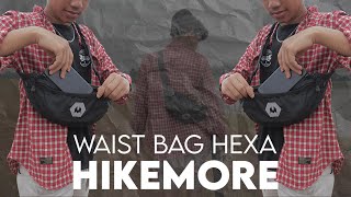 Waistbag Selempang Tas Pinggang Pria Wanita Hikemore Hexa Original