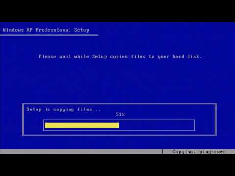 How To Install Windows XP Without CD Or USB