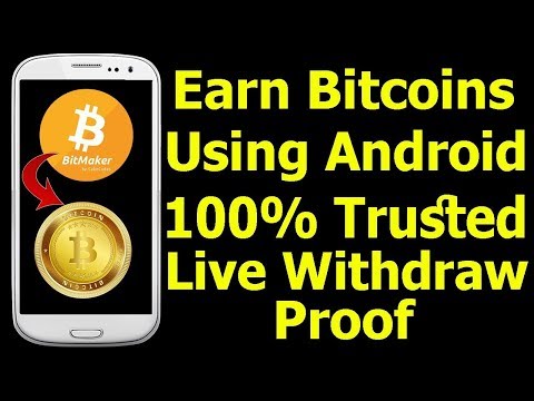 Earn bitcoin from android with 100% trusted ...must watch