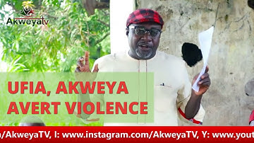 UFIA LEADER ASSURES AKWEYA OF PEACEFUL COEXISTENCE