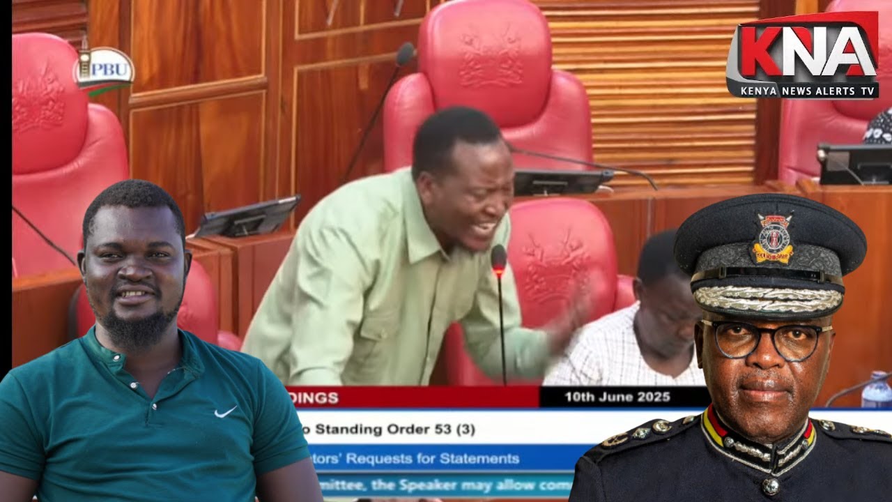 FURIOUS SENATOR ONYONKA DRESSES DOWN DIG ELIUD LANGAT FOR MURDERING ALBERT OJWANG