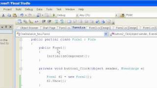 C# Single-Instance Windows Form (sinhala)