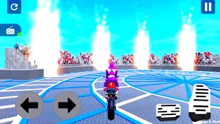 Super Hero Car Stunt Mega Ramps Racing Game Play  screenshot 3