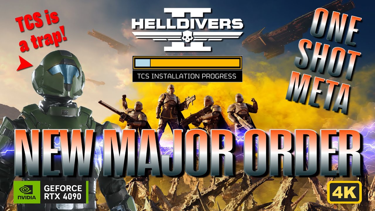 Helldivers 2: New Major Order – Activate the TCS Huge Trap? - YouTube