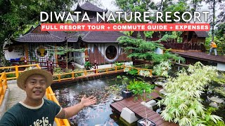 Full Resort Tour At Diwata Nature Resort 🇵🇭 San Pablo City, Laguna | Commute Guide + Expenses