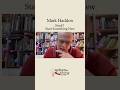 Mark Haddon on being stuck.