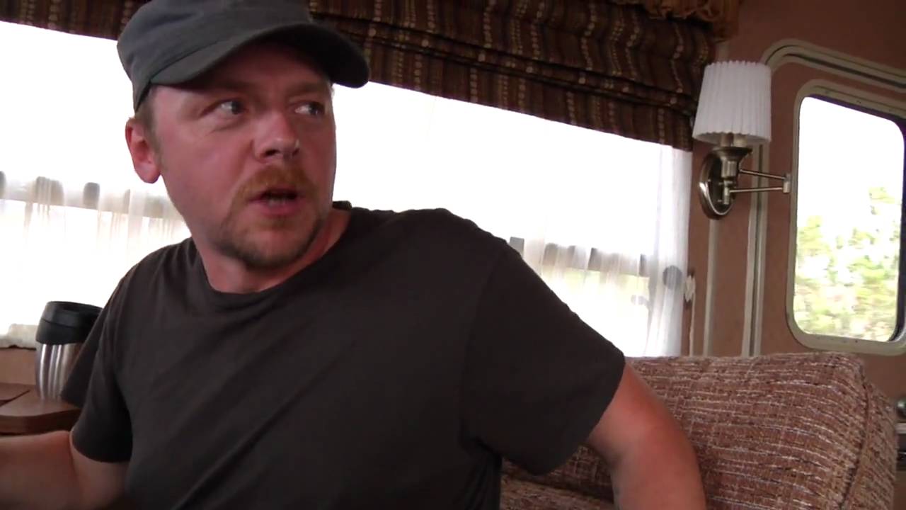 Paul - Simon, Nick and Kristen learn to drive the film's RV