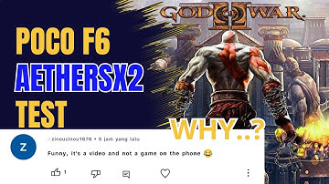 POCO F6 TEST GOD OF WAR 2 ( Why People Didn