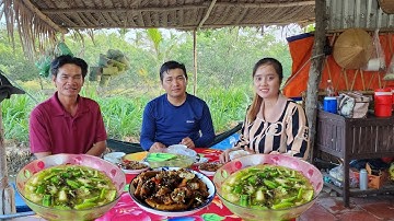 Cá Bống Dừa Kho Tiêu Cộng Với Mướp Nấu Canh Tép Bạc Đậm Đà Quê Hương l tập 213