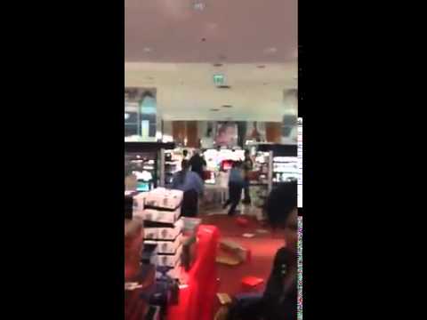 Mayhem at St. Louis Galleria on 12/28/14 (inside Macy&#39;s) - YouTube