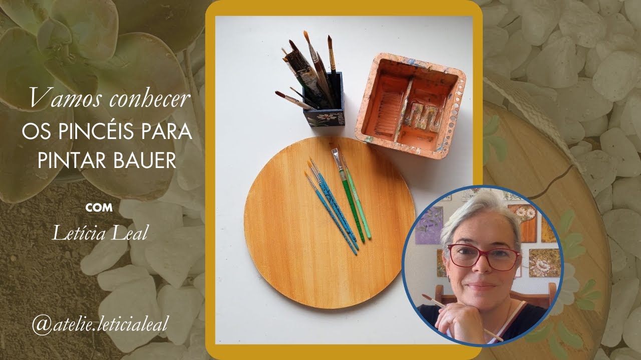 Qual pincel é necessário para pintar Bauer?