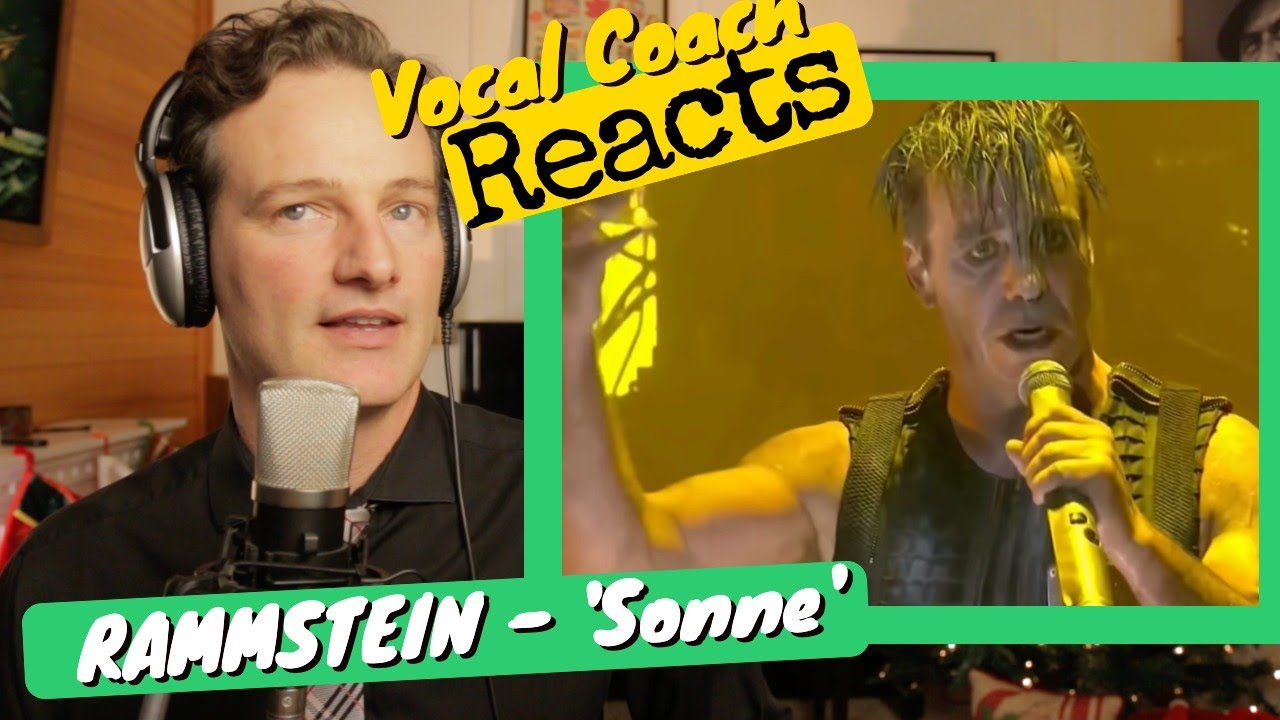 Vocal Coach REACTS - RAMMSTEIN 'Sonne' (LIVE)