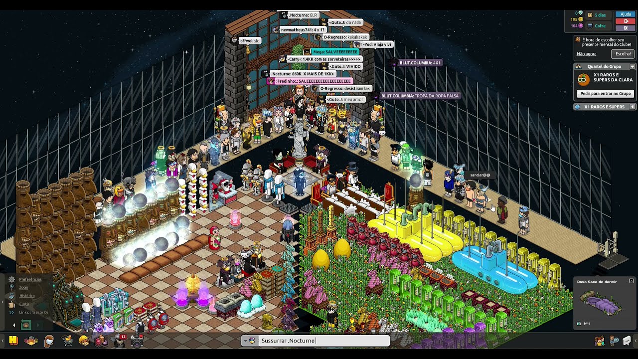 Habbo - X1 LENDÁRIO DE RAROS! - jvra VS offwel, :Banzai, k9gustavo e Verão!