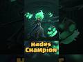 Hades Champion Skin Gameplay Clash of Clans Shorts 