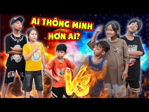 Hằng Hóng Hớt | Thử Thách Ai Thông Minh Nhất Team Trẻ Trâu? - Thử Thách Trí Thông Minh