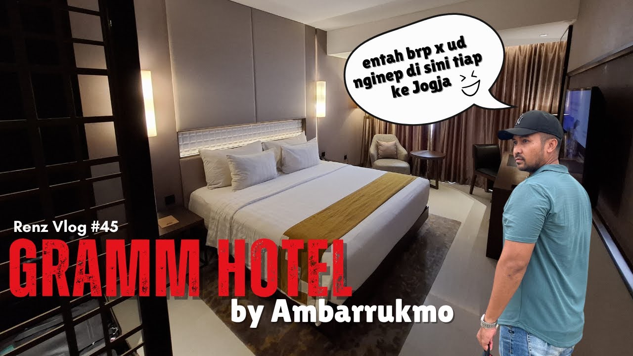 GRAMM Hotel By Ambarukmo Ini Rekomen BGT Buat Kalian Staycation Di Jogja !!