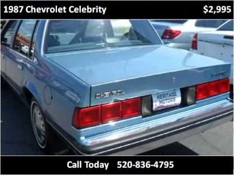 1987 Chevrolet Celebrity Used Cars Casagrande AZ