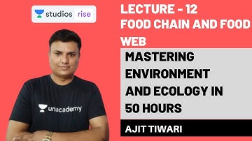 Food Chain and Food Web | Mastering Environment And Ecology In 50 Hours | UPSC CSE/IAS 2020