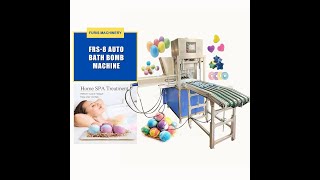 Furis High speed full auto bath bomb press machine capacity 75pcs per min