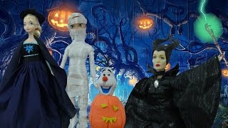 Halloween Party with Queen Elsa and Anna Frozen movie screenshot 2