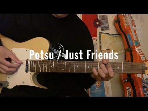 Potsu / just friends (Guitar tutorial with tab)
