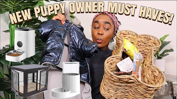 HUGE PUPPY HAUL ESSENTIALS | Everything I bought for my new puppy