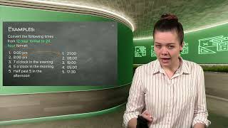 29.1 TIME - TIME OF DAY FORMATS