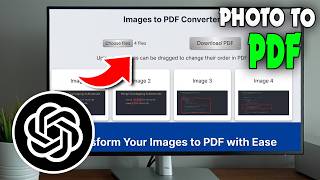 How to Convert Photo to PDF in ChatGPT (2026) screenshot 5