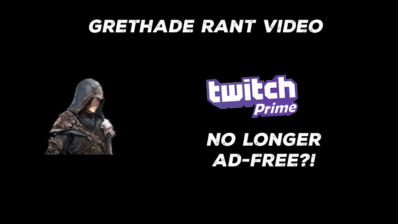 Twitch Prime isn't Ad-Free.  Rant Video.