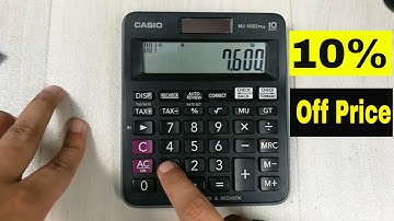 How to Calculate 10 Percent Off a Price