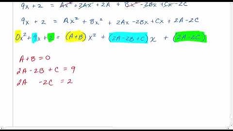 Partial Fraction Decomposition - Case 3