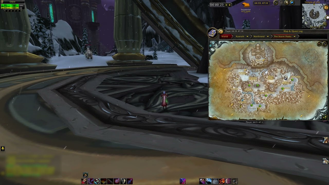 Temple of Life Location WoW WotLK Classic YouTube