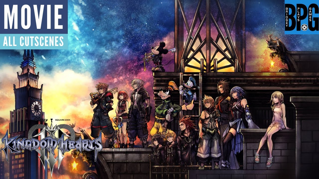 Kingdom Hearts 3 - The Movie - All Cutscenes and Story Dialogue - 4K 60FPS