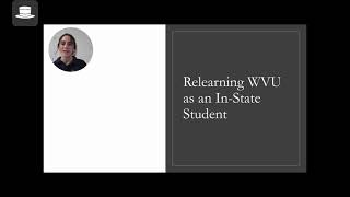 Reed, Sidney - Relearning WVU as an In-State Student