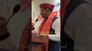 Shree  Om Birla ji and Ajay Bhatt ji in haldwani #politics #bjp #ombirla #ajaybhatt #trendingshorts
