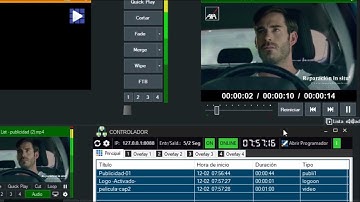 Como programar listas publicitarias y logo en vMix | Autotvmix