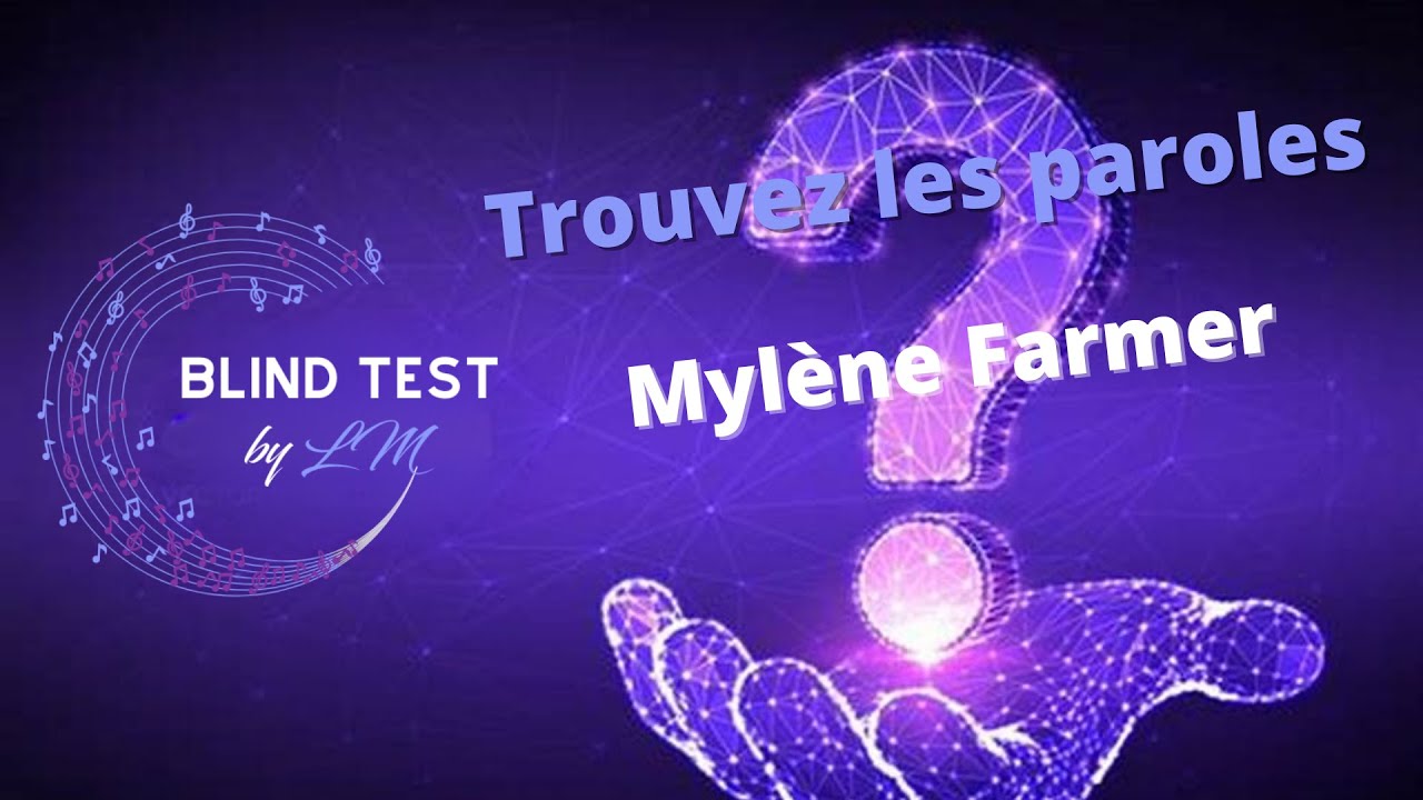 Trouvez les paroles Mylène Farmer (30 extraits)