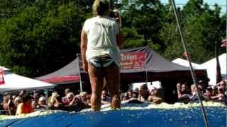 Biketoberfest 2012 Cole Slaw Wrestling Cabbage Patchcacklebery Campground