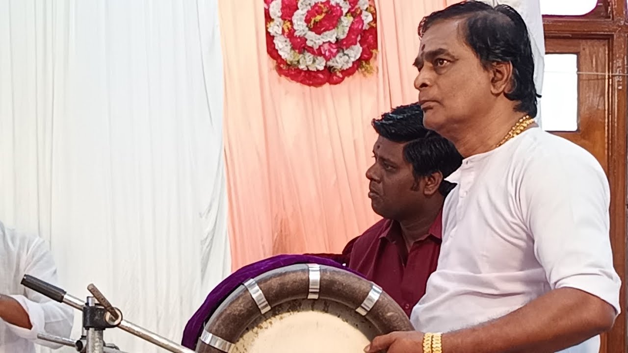 தனிஅவர்த்தணம் திரு.      T.G.முத்துக்குமாரசுவாமி திருக்கோவிலூர். KGK சுவாமிமலை. S.C.G.