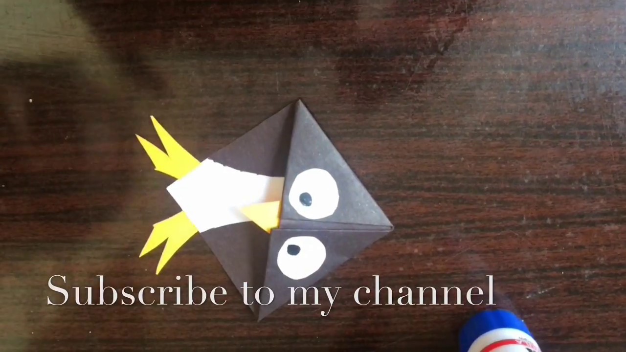 EASY PAPER PENGUIN CORNER BOOKMARK