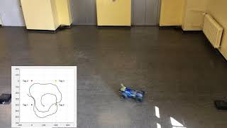 RC object positioning with UWB technology