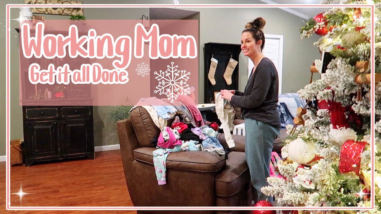 WORKING MOM GET IT ALL DONE | EVENING GET IT ALL DONE ROUTINE | HOMEMAKING MOTIVATION | BRIANA S.