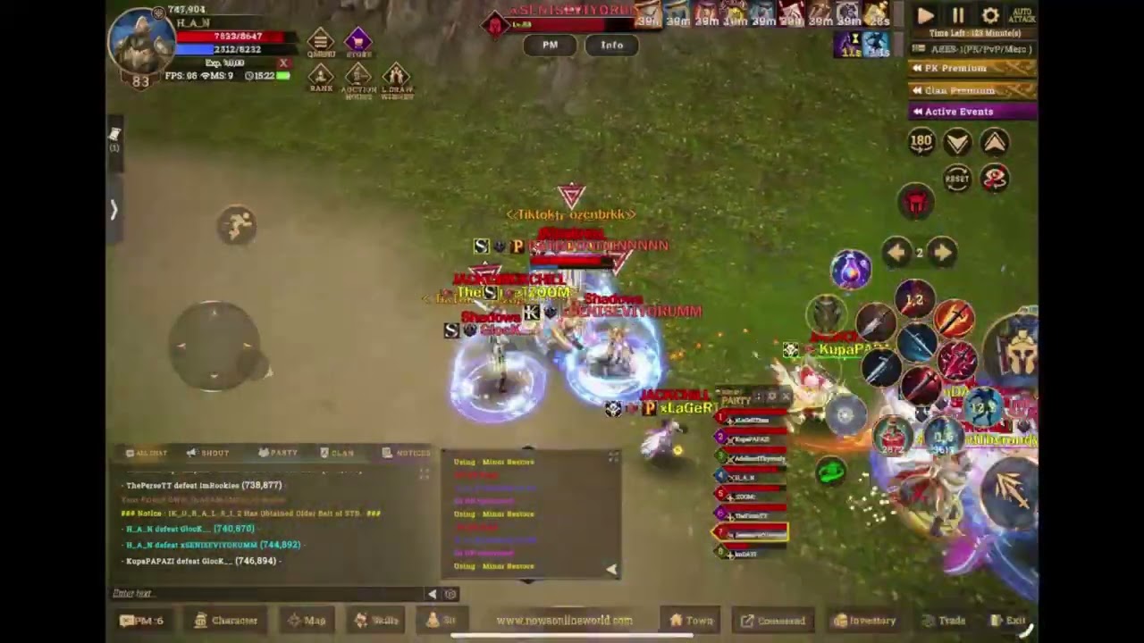 H_A_N Nowaonlineworld JackChill rutin shadows tokatlama :)