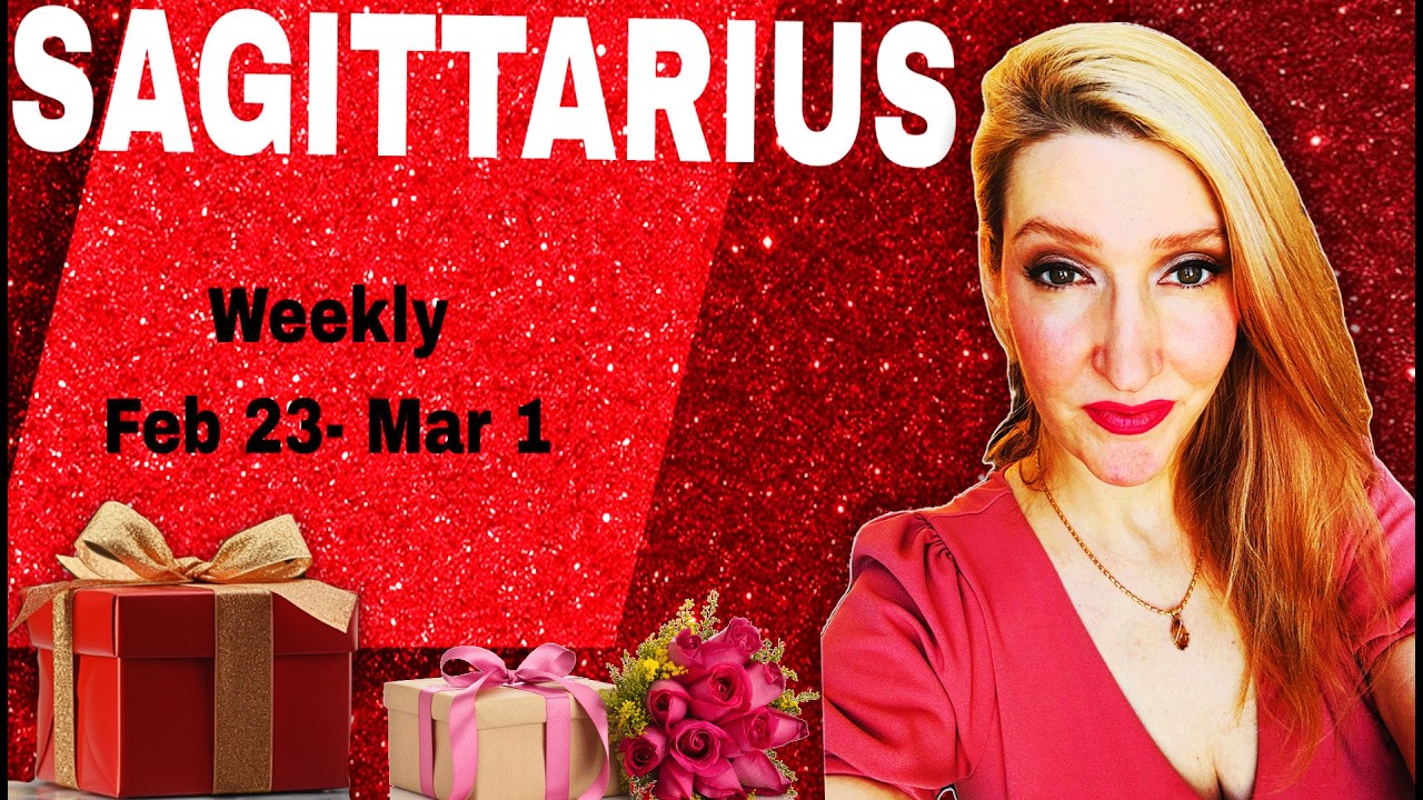 Sagittarius WEEKLY TAROT! I WANT TO LEAVE THEM TO BE WITH YOU BECAUSE I MISS YOU!