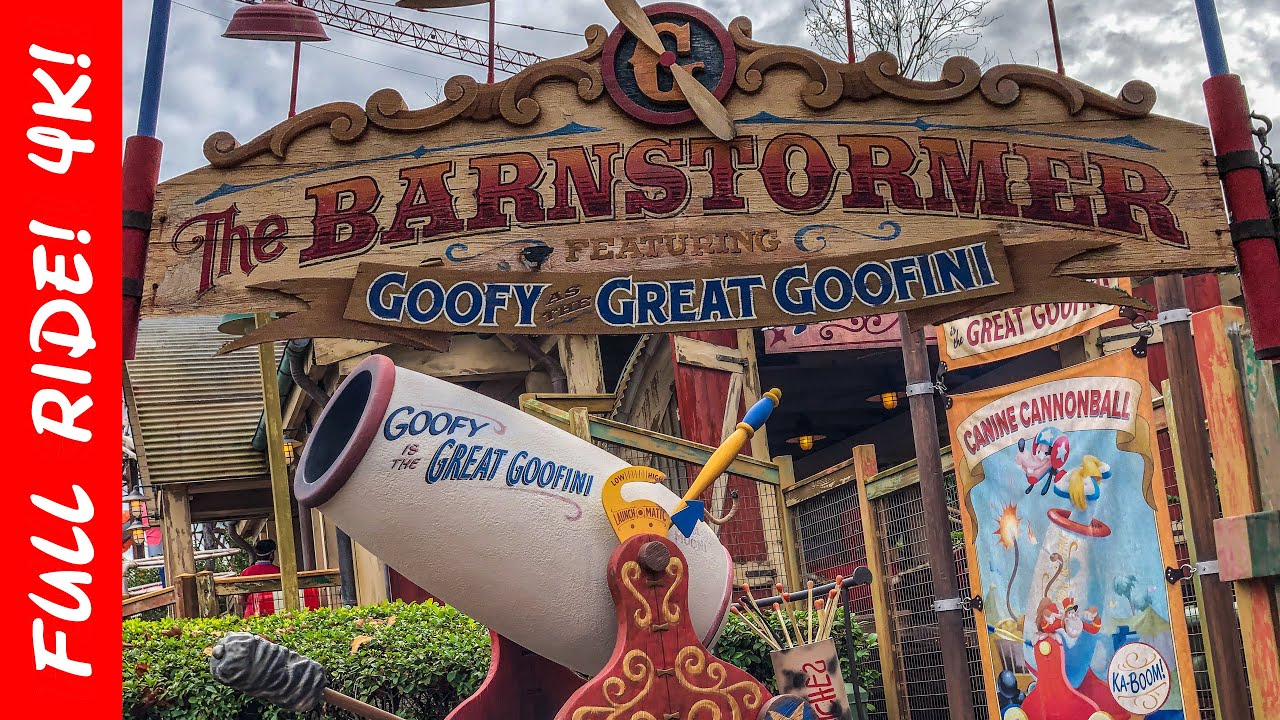 The Barnstormer Roller Coaster Magic Kingdom Walt Disney World