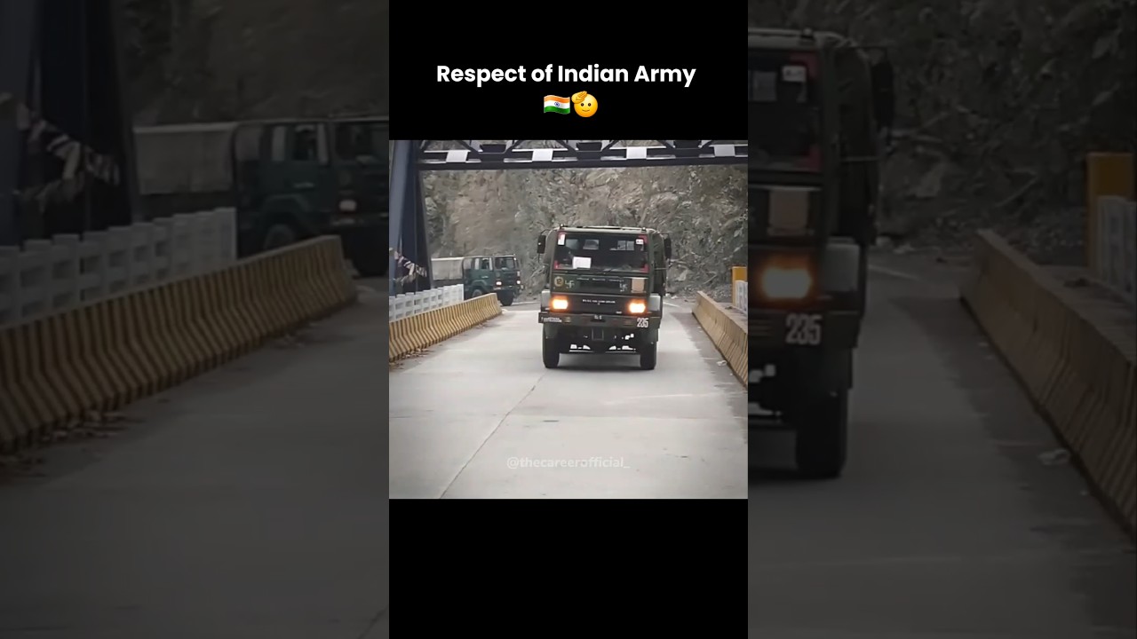 Respect of Indian army 🇮🇳🫡